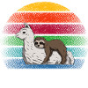 Sloth Alpaca Chiller Outfit