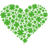 Shamrock Heart - St Patricks Day