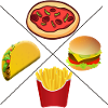 Fast food logo