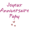 Joyeux  Anniversaire  Papy