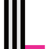 Abstract monochrome line pattern