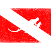 Speerfischen Tauchflagge, Speerfischen