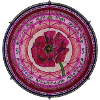MANDALA MIT MOHNBLUME