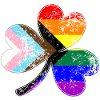 LGBTQ Progress Pride Shamrock