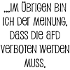 für AfD Verbot
