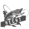 Angler Hecht Raubfisch Geschenk