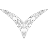 collier maori10 blanc