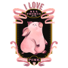 Pig, funny pig, lucky pig