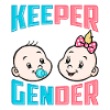 Keeper of the Gender Reveal Shirt Baby Announcemen