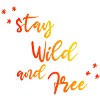 WILD FREE GRADIENT RED YELLOW