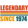 legendary since 1974