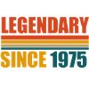 legendary since 1975