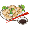 Dumplings Plate
