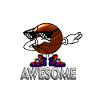 Awesome Dabbing Bad Ass Ball