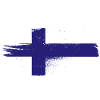 Finnland Flagge Suomi Finnische Fahne Used Look