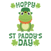 HOPPY St Paddy's Day Frog