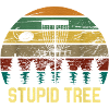 Disc Golf dummbaum Vintage Tee Frisbee lustig