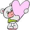 Bear with heart