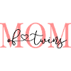 Mom of Twins-personalizable