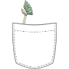 Brusttasche mit Spülbürste