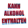 Kann Alkohol Enthalten