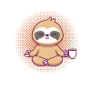 Sloth Yoga Coffee Gift