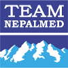Logo Team Nepalmed blue