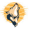 Howling Wolf Moonlight Wolf