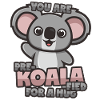 Koala hug