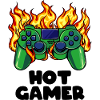 Gamer Gambler Video Player Games Controller