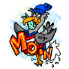 Moin Möwe Nordsee Cartoon