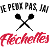 je peux pas j'ai fléchettes