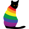 Regenbogenkatze