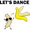 Lad os danse! Gå amok! sjov banan