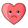 Sad heart
