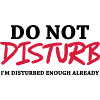 Do not disturb
