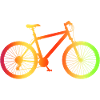VTT vélo arc-en-ciel VTT