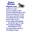 Alaskan Malamute Property Laws
