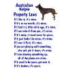 Australian Kelpie Property Laws