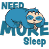 Need More Sleep Sloth