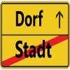 Stadt? Dorf!