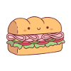 Cute Submarine Sandwich Bread