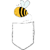 L’abeille dans la poche