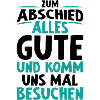 Gute Abschied Kollege Arbeit Geschenk