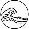 Waves - black