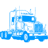 Art Deco Industrial Transport Truck