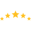 Stars - 5 stars (5-point) | Vectorgraphic