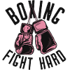 boxing fight hard