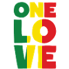 Rastafari ONE LOVE Reggae Style