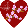 Butterfly Cherry Blossom